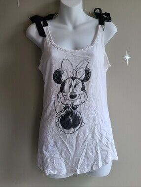 Sketch-Style Minnie Mouse Bow Tank